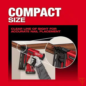 Milwaukee M18 FUEL 16-Gauge Angled Finish Nailer Tool Only Milwaukee