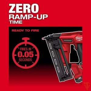 Milwaukee M18 FUEL 16-Gauge Angled Finish Nailer Tool Only Milwaukee