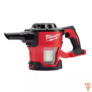 Milwaukee Bagless M18 18-Volt Lithium-Ion Cordless HEPA Compact Handheld Vacuum (Tool-Only) Milwaukee