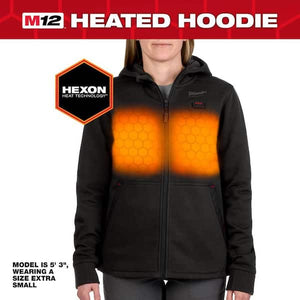 Milwaukee women's heated jacket black