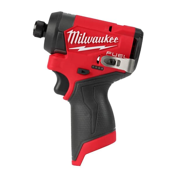 Milwaukee M12 FUEL 1/4 in. Hex Impact Driver Tool Only Milwaukee
