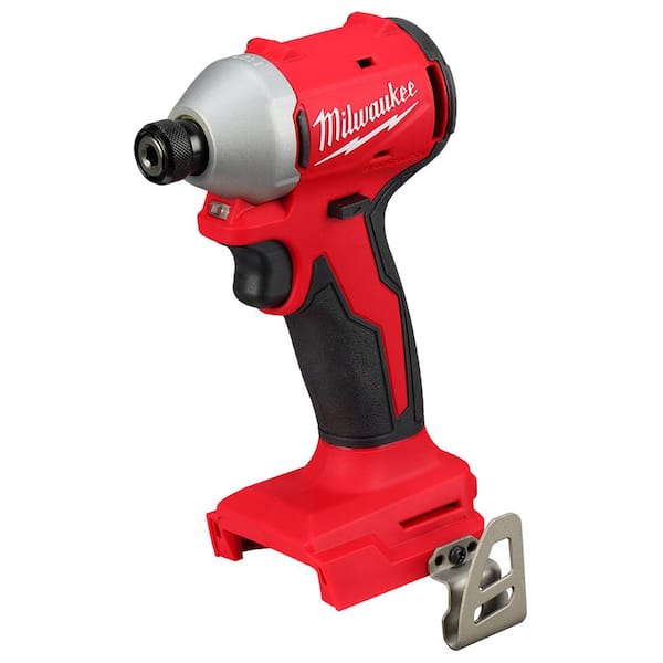 Milwaukee M18 18V Lithium-Ion Brushless 1/4 in. Compact Impact Driver (Tool Only) – Open Box | SKU 325842820