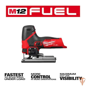 Milwaukee M12 FUEL 12V Lithium-Ion Brushless Cordless Jig Saw – Tool Only – Open Box Milwaukee
