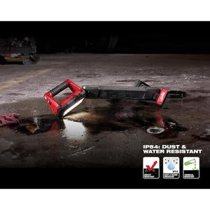 cordless underbody work light by Milwaukee close up