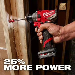 Milwaukee 48-59-2450P M12 XC High Output 12V 5.0Ah Battery 2-Pack + Charger