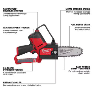Milwaukee 2527-20 M12 FUEL 6 in. Pruning Saw HATCHET - Tool Only
