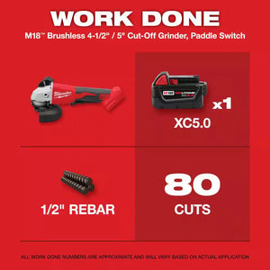 Milwaukee 2686-20 M18 Brushless Angle Grinder