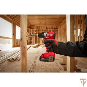 Milwaukee M18 18V Lithium-Ion Brushless Cordless 1/2 in. Compact Drill/Driver Tool-Only Milwaukee