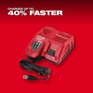 Milwaukee dual voltage battery charger unit