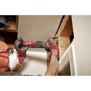Milwaukee M12 FUEL 12V Lithium-Ion Brushless Cordless HACKZALL Reciprocating Saw Kit w/ One 4.0Ah Tool Bag Milwaukee