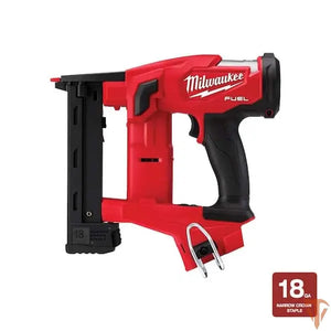 Milwaukee Milwaukee M18 FUEL 18V 18-Gauge 1/4 in. Narrow Crown Stapler – Pro Fastening (Tool Only, Open Box) Milwaukee