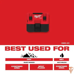 Milwaukee M12 FUEL 12V Cordless 1.6 Gal. Wet/Dry Vacuum (Vacuum Only) – Open Box | SKU 1005505612 Milwaukee