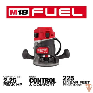 Milwaukee M18 FUEL 18V Brushless Cordless 1/2 in. Router – Tool Only – Open Box Milwaukee