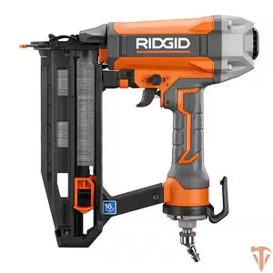 RIDGID Pneumatic 16-Gauge 2-1/2 in. Straight Finish Nailer with CLEAN DRIVE Technology ridgid