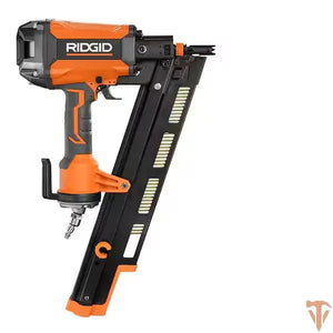 RIDGID Pneumatic 21-Degree 3-1/2 in. Round Head Framing Nailer ridgid
