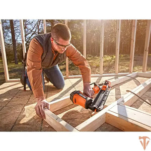 RIDGID Pneumatic 21-Degree 3-1/2 in. Round Head Framing Nailer ridgid