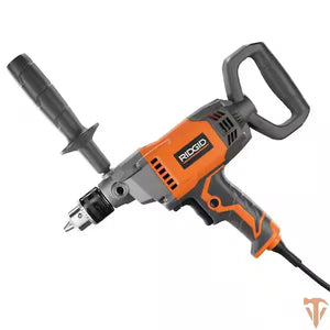 RIDGID 9 Amp Corded 1/2 in. Spade Handle Mud Mixer ridgid