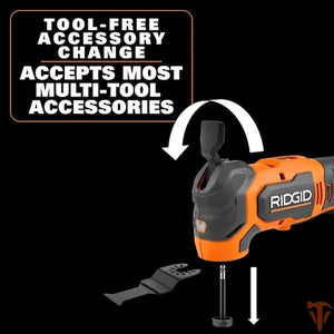 RIDGID 18V Brushless Cordless Multi-Tool – Tool Only – Open Box ridgid
