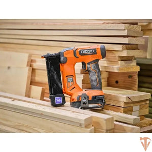 RIDGID 18V Cordless 23-Gauge 1-3/8 in. Headless Pin Nailer – Tool Only – Open Box ridgid