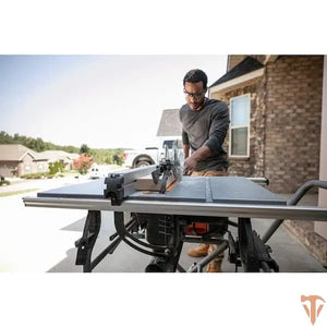 RIDGID 15 Amp 10 in. Portable Corded Pro Jobsite Table Saw with Stand – Open Box | SKU 1004372760 ridgid