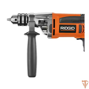 RIDGID 8 Amp Corded 1/2 in. Heavy-Duty Variable Speed Reversible Drill ridgid