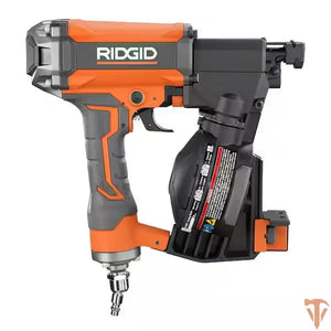 RIDGID Pneumatic 15 Deg. 1-3/4 in. Coil Roofing Nailer ridgid