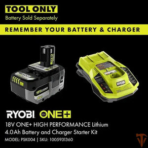 RYOBI ONE+ HP 18V Brushless AirStrike 18-Gauge Brad Nailer – Pro Finish Power (Tool Only, Open Box) RYOBI