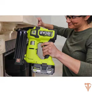 RYOBI ONE+ HP 18V Brushless AirStrike 18-Gauge Brad Nailer – Pro Finish Power (Tool Only, Open Box) RYOBI