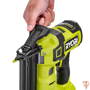 RYOBI ONE+ HP 18V Brushless AirStrike 18-Gauge Brad Nailer – Pro Finish Power (Tool Only, Open Box) RYOBI