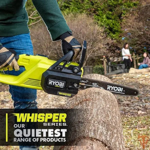 RYOBI ONE+ HP 18V Brushless Whisper Series 12 in. Cordless Chainsaw (Tool Only) – Open Box | SKU 1007261108 RYOBI