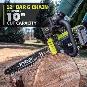 RYOBI ONE+ HP 18V Brushless Whisper Series 12 in. Cordless Chainsaw (Tool Only) – Open Box | SKU 1007261108 RYOBI