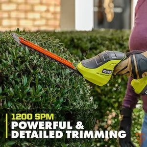 RYOBI ONE+ 18V Cordless Grass Shear and Shrubber Trimmer (Tool Only) – Open Box, Barely Used RYOBI