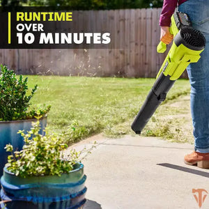 RYOBI ONE+ 18V Cordless Leaf Blower, 90 MPH 250 CFM (Tool Only) – Open Box | SKU 1006061512 RYOBI
