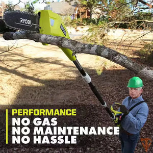 RYOBI 40V 10 in. Cordless Battery Pole Saw with 2.0 Ah Battery and Charger ryobi