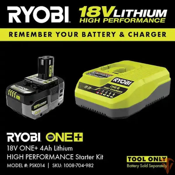 RYOBI ONE+ HP 18V Brushless Whisper Series 15 in. Cordless Battery String Trimmer (Tool Only) RYOBI