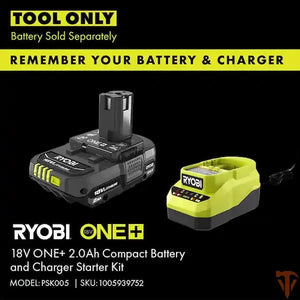 RYOBI ONE+ 18V 10 in. Cordless Battery String Trimmer/Edger (Tool Only) RYOBI