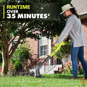 RYOBI ONE+ 18V 10 in. Cordless Battery String Trimmer/Edger (Tool Only) RYOBI