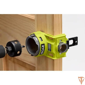 RYOBI Wood Door Lock Installation Kit with Hole Saw & Drill Bits – Open Box RYOBI