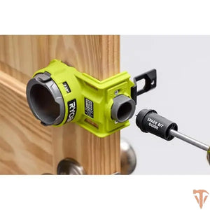RYOBI Wood Door Lock Installation Kit with Hole Saw & Drill Bits – Open Box RYOBI