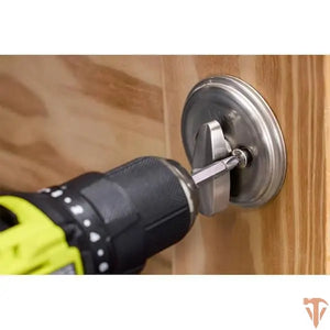 RYOBI Wood Door Lock Installation Kit with Hole Saw & Drill Bits – Open Box RYOBI