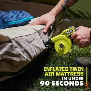 RYOBI USB Lithium Cordless High Volume Inflator Kit RYOBI