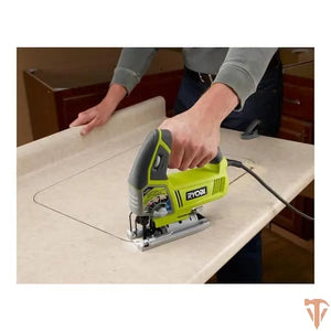 RYOBI 4.8 Amp Corded Variable Speed Orbital Jig Saw – Open Box | SKU 1000643583 RYOBI