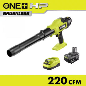RYOBI PSBLB01K ONE+ HP 18V Cordless Leaf Blower 220 CFM Kit