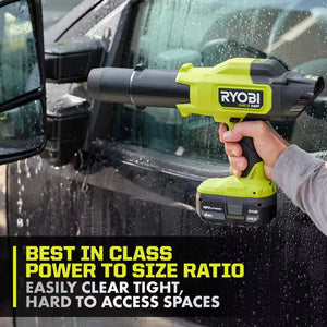 RYOBI PSBLB01K ONE+ HP 18V Cordless Leaf Blower 220 CFM Kit