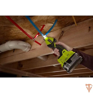 RYOBI ONE+ 18V Cordless PEX Tubing Clamp Tool – Fast, Secure Plumbing Connections (Tool Only, Open Box) RYOBI