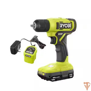 RYOBI ONE+ 18V Cordless 3/8 in. Drill/Driver Kit with 1.5 Ah Battery and 3-1/2 in. Diamond Grit Impact Drive Bits (3-Piece) RYOBI