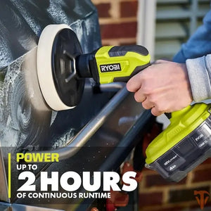 RYOBI ONE+ 18V Cordless VORTEX Power Scrubber – Tool Only – Open Box RYOBI