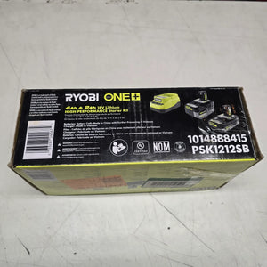 Ryobi PSK1212SB Ryobi PSK1212SB 18V ONE+ Starter Kit + 4.0Ah & 2.0Ah + Charger - Open Box | #condition_open-box