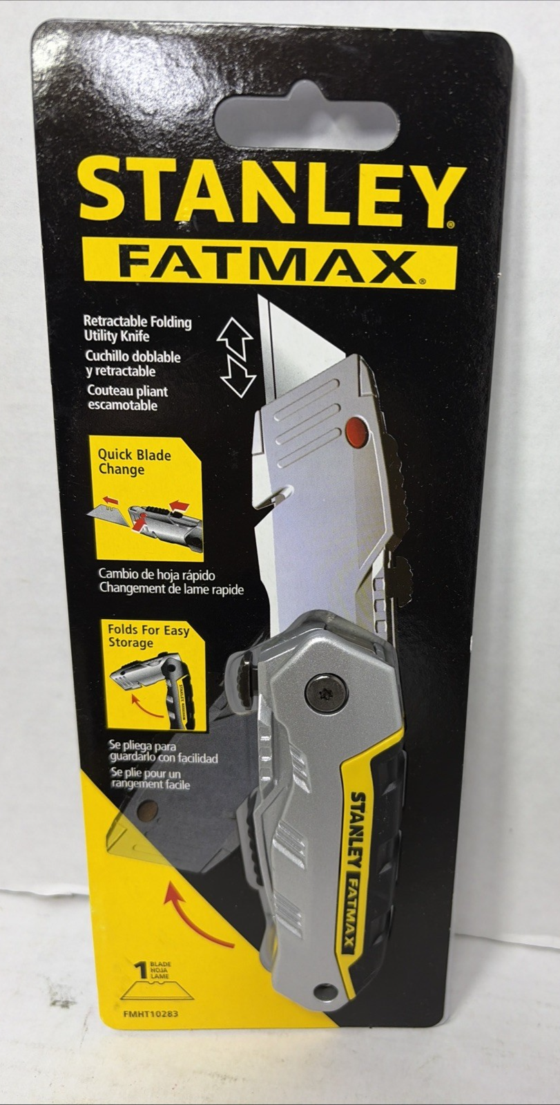Stanley FATMAX 1-Blade Folding Retractable Utility Knife