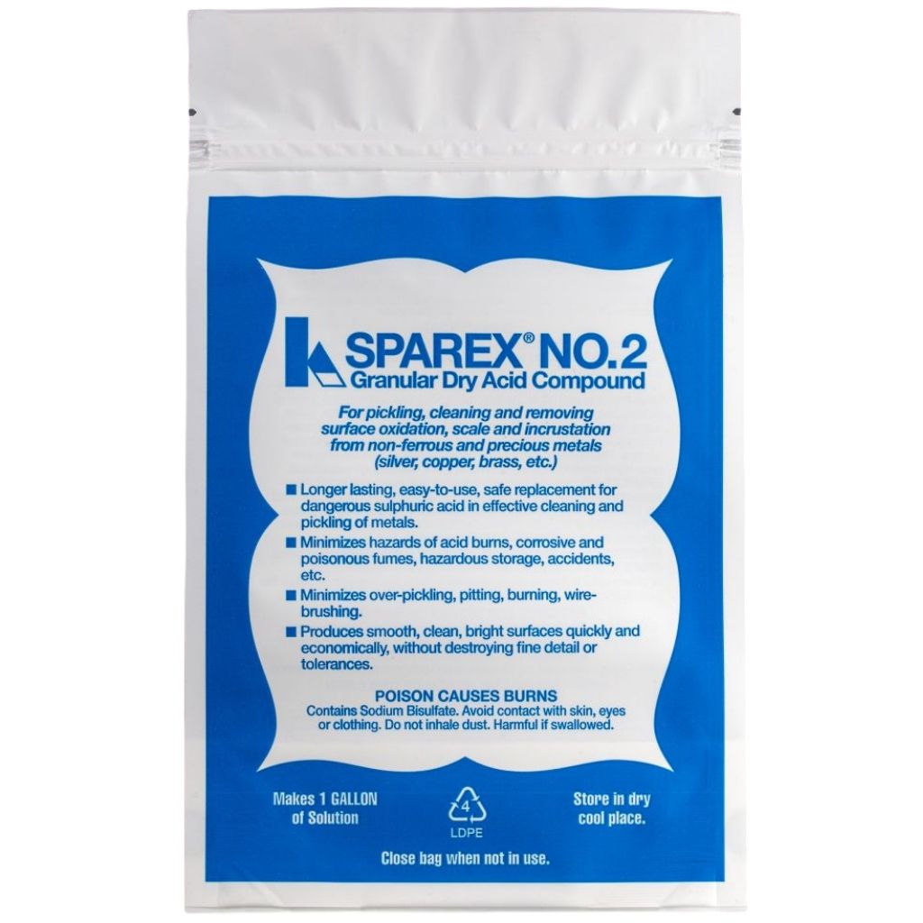 Sparex No. 2 Pickling Compound (10z, 2.5LB or 45lb) Pepetools